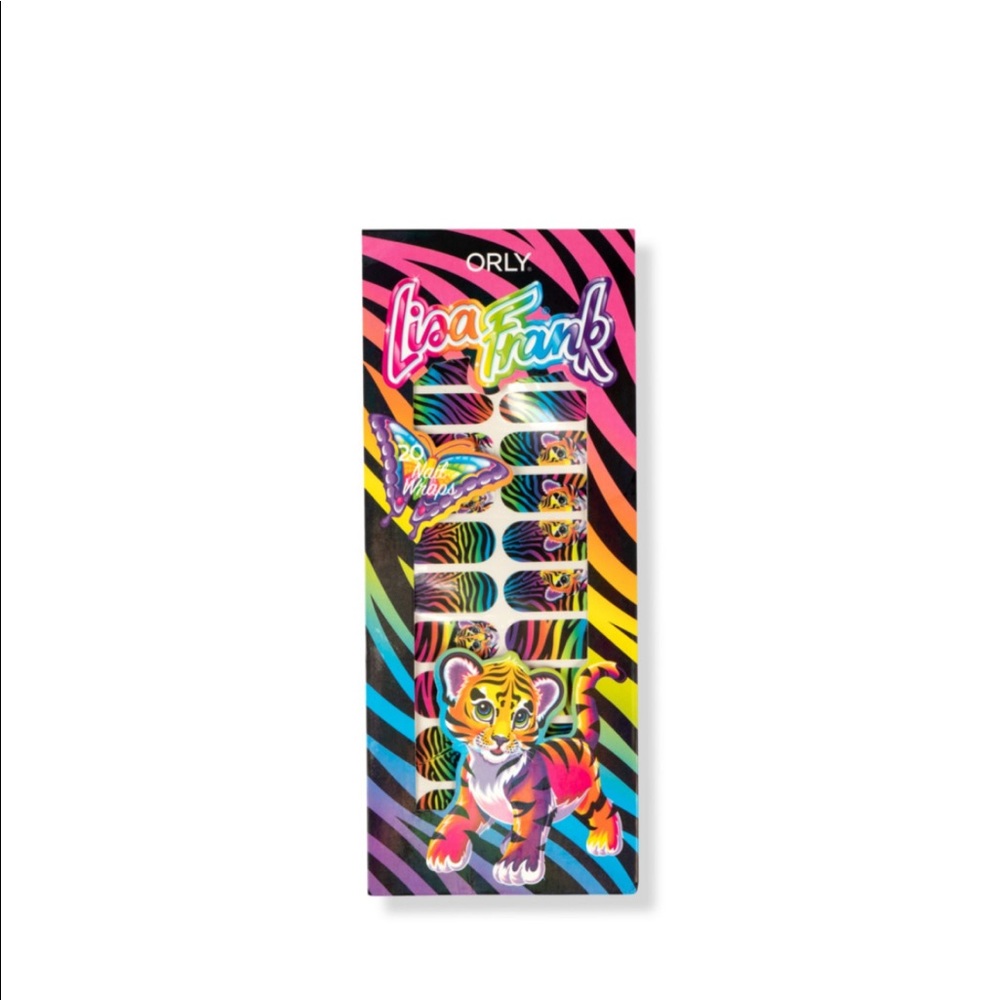 Orly x lisa frank nail wraps NWT vintage cheetah 🐆 - Picture 3 of 6